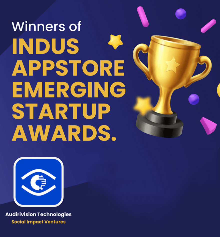 Indus Emerging Startup Award 2024 winner certificate.